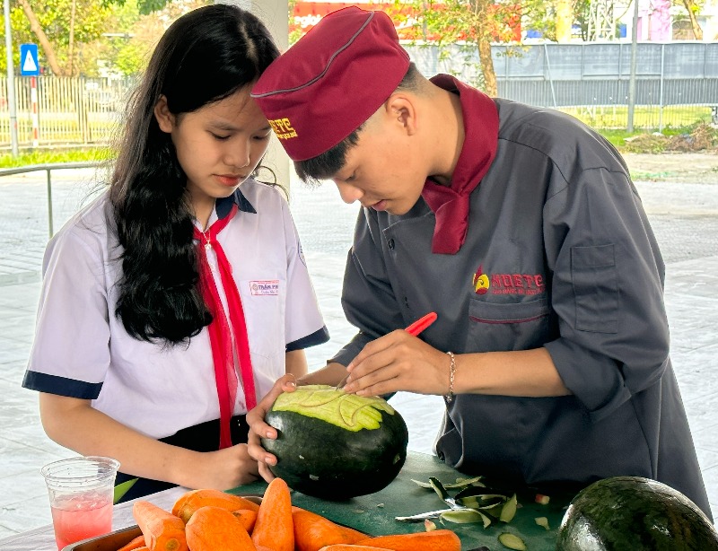 Hơn 900 học sinh THCS tham gia ngày hội Trải nghiệm ước mơ