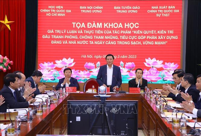 Cuốn sách của Tổng Bí thư về phòng, chống tham nhũng Góp phần bảo vệ nền tảng tư tưởng của Đảng