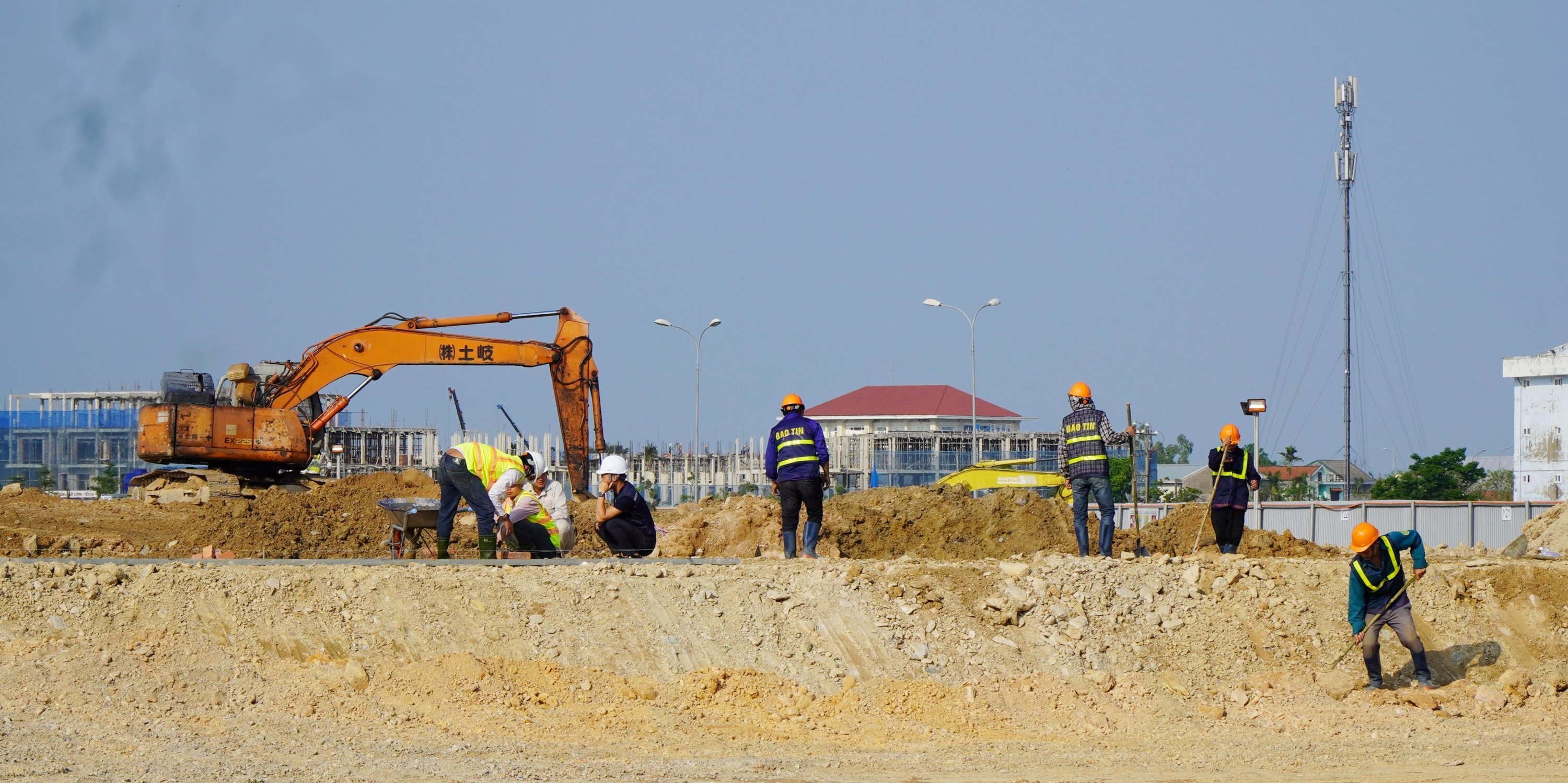 Đẩy nhanh tiến độ thi công các hạng mục của dự án AEON MALL Huế