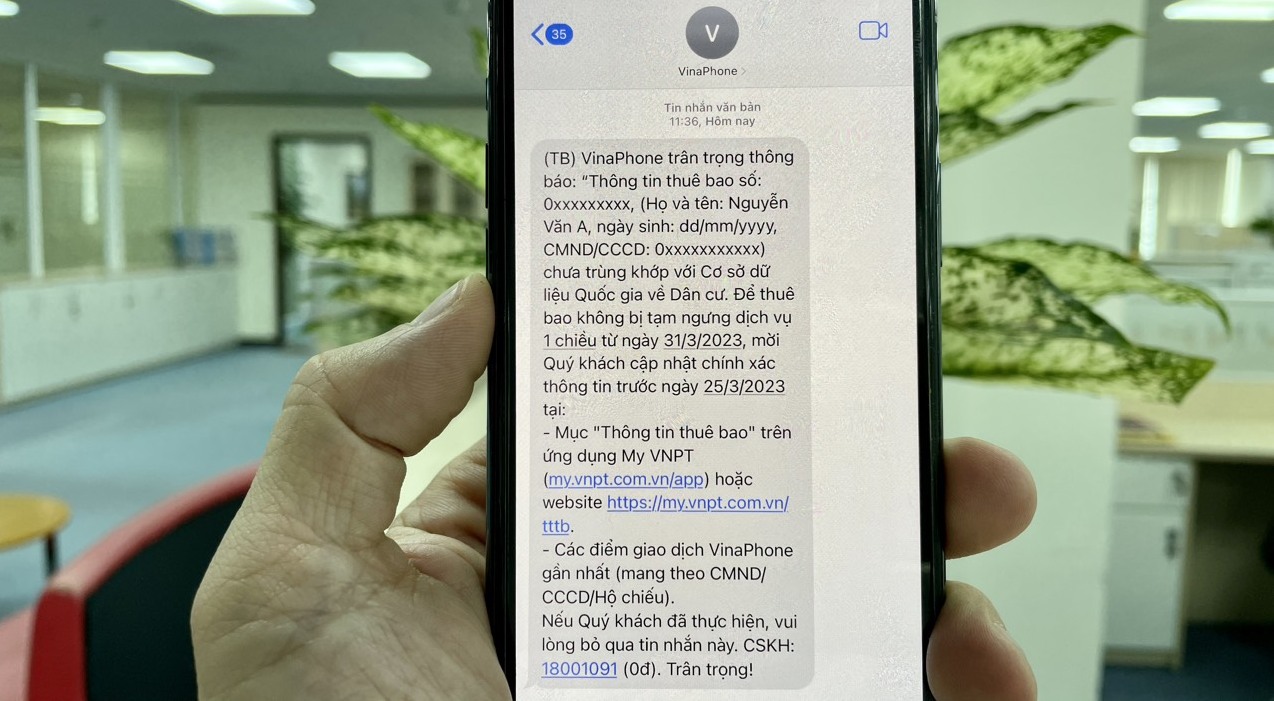 Yêu cầu các nhà mạng bố trí nhân lực, kỹ thuật để chuẩn hóa thông tin thuê bao