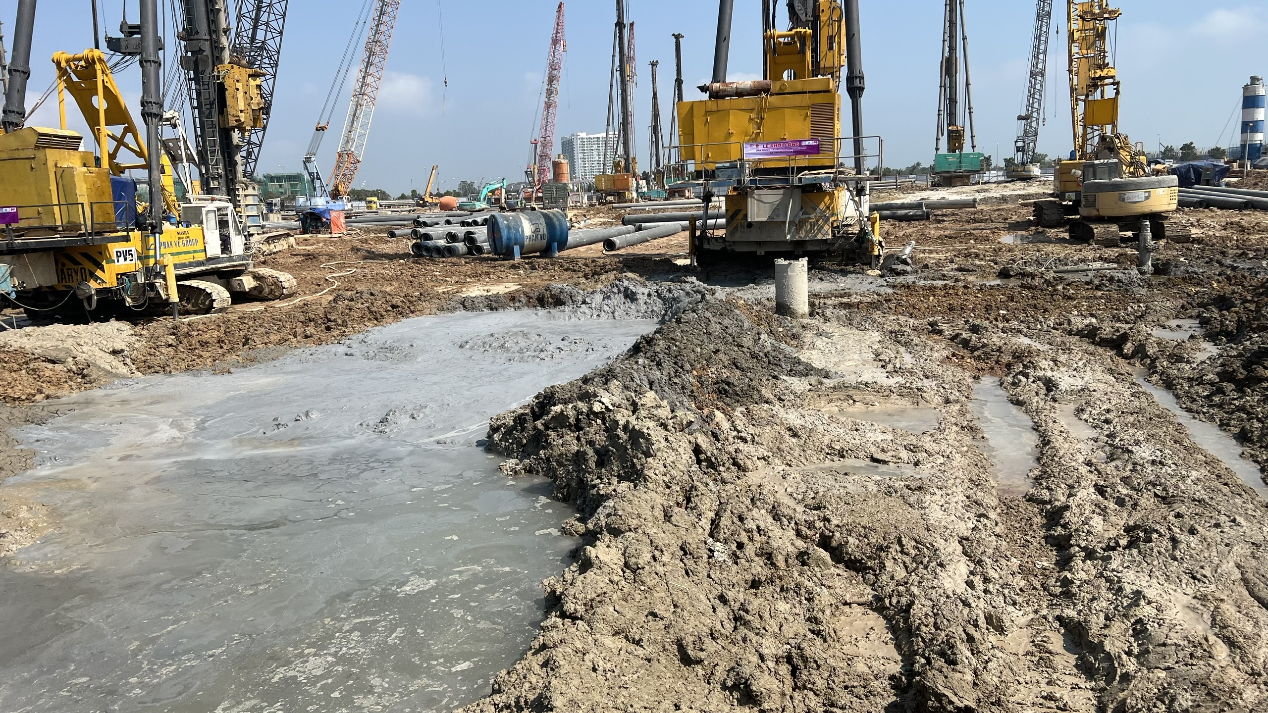 Tìm vị trí đổ thải cho Dự án Trung tâm thương mại Aeon Mall Huế