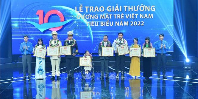 Trao Giải thưởng Gương mặt trẻ Việt Nam tiêu biểu năm 2022