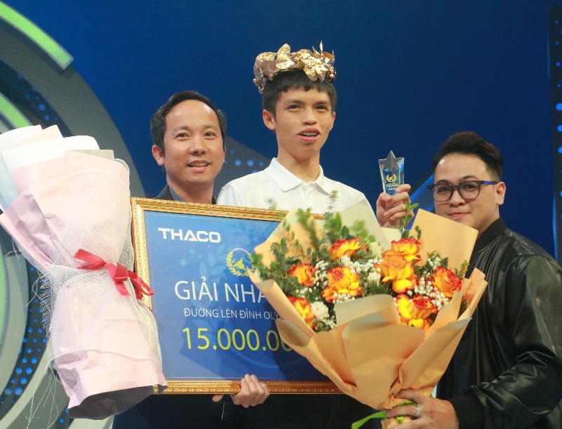 Minh Triết xuất sắc giành vị trí thứ nhất cuộc thi tháng Đường lên đỉnh Olympia năm thứ 23