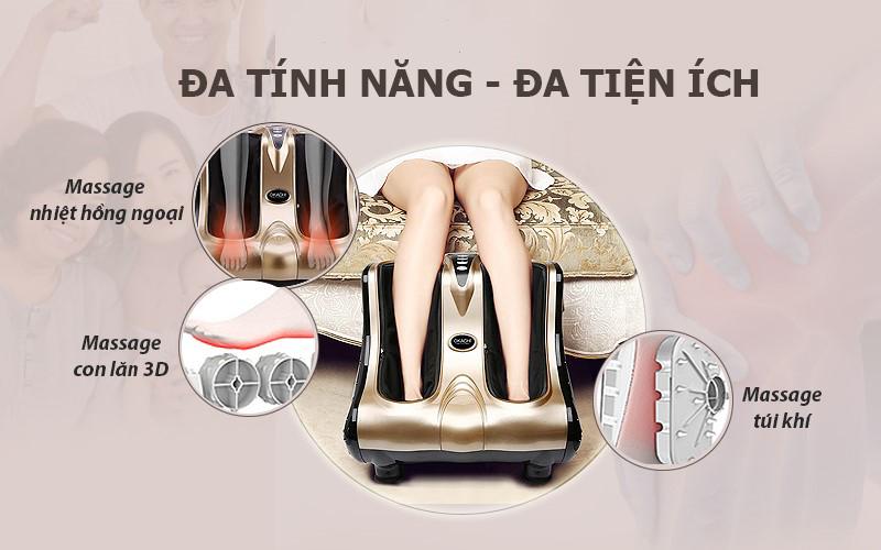 Máy massage chân cho người cao tuổi loại nào tốt phù hợp sử dụng