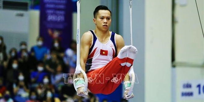 SEA Games 32 Thể dục dụng cụ Việt Nam hướng đến mục tiêu từ 2 - 3 Huy chương Vàng