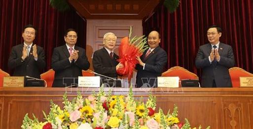 Đồng chí Nguyễn Phú Trọng được bầu làm Tổng Bí thư Ban Chấp hành Trung ương Đảng Cộng sản Việt Nam khóa XIII