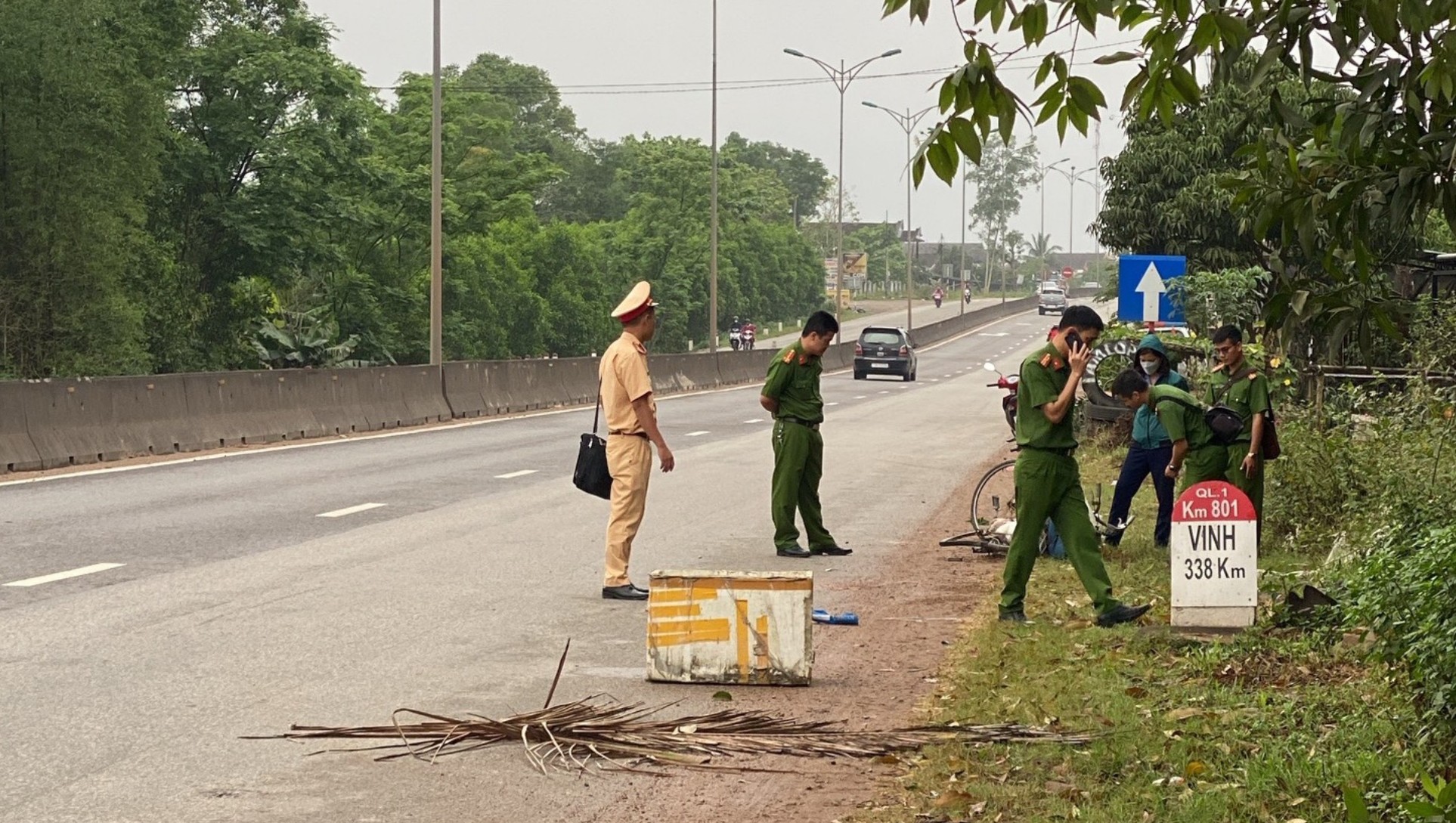 Đã xác định được người điều khiển xe mô tô gây tai nạn, bỏ mặc nạn nhân, trốn khỏi hiện trường