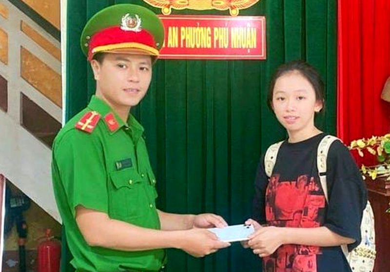 Công an tìm giúp tài sản của người dân