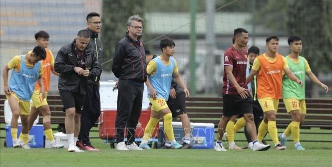 SEA Games 32 HLV Troussier đặt mục tiêu giành huy chương Vàng