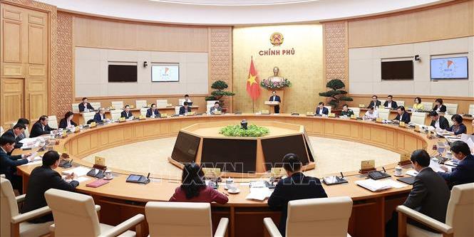 Thủ tướng Phạm Minh Chính chủ trì Phiên họp Chính phủ chuyên đề xây dựng pháp luật tháng 4