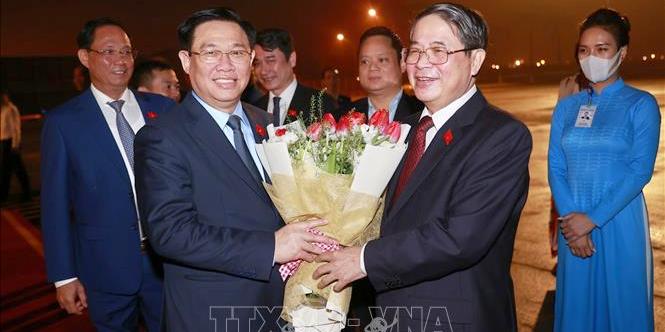 Chủ tịch Quốc hội Vương Đình Huệ lên đường thăm chính thức Cuba, Argentina và Đông Uruguay