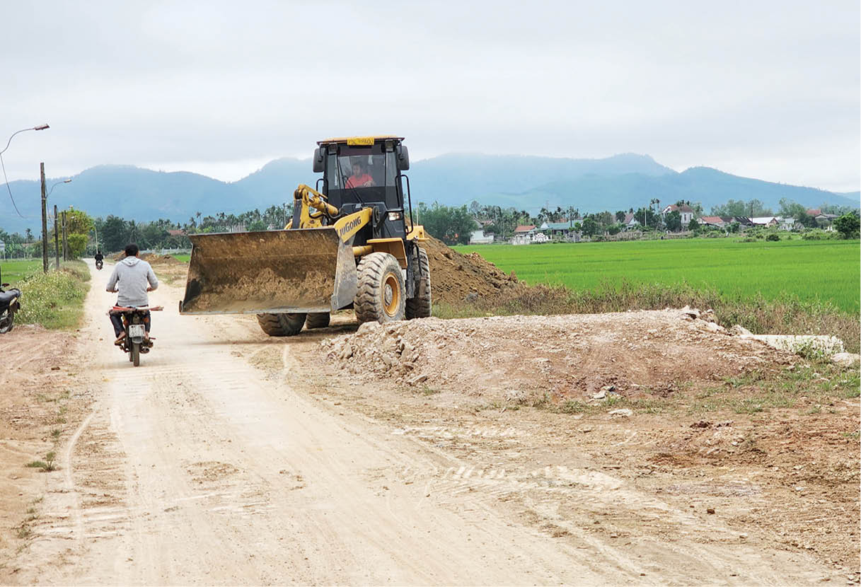 Dự án nâng cấp, mở rộng đường Quê Chữ Nền đường đảm bảo