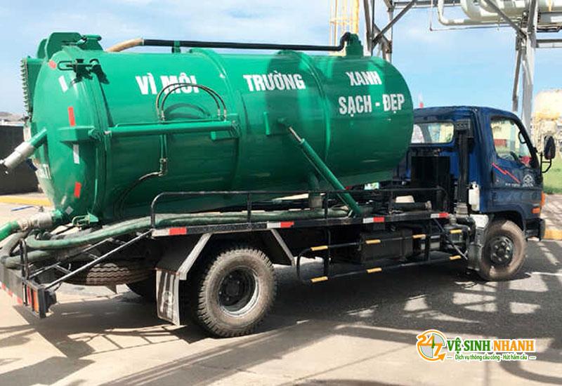 Hút hầm cầu Đà Nẵng giá rẻ  uy tín tại Vệ Sinh Nhanh 24 7