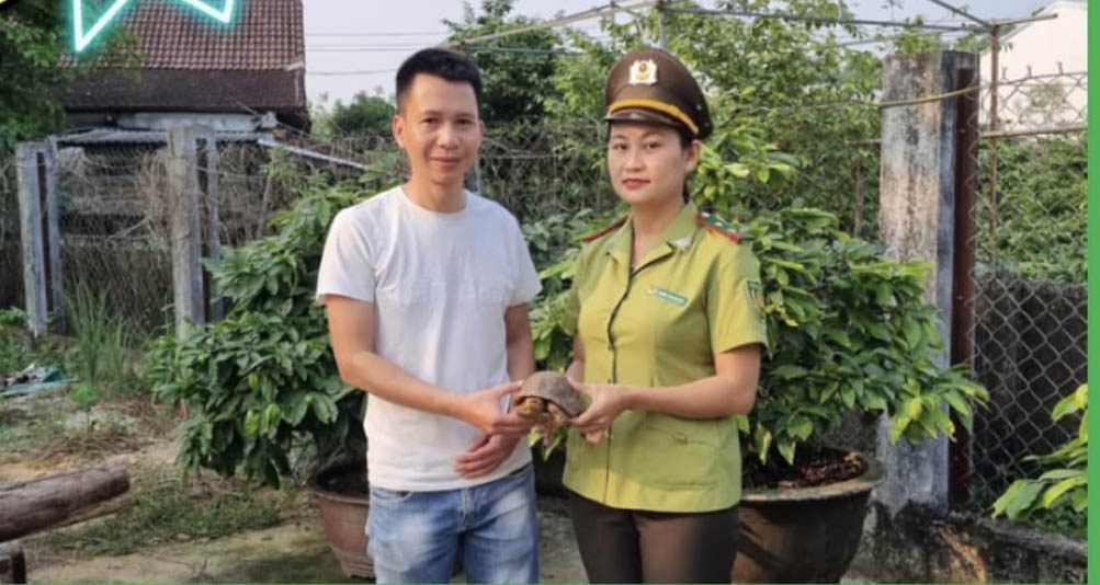 Tiếp nhận 3 cá thể động vật rừng quý hiếm