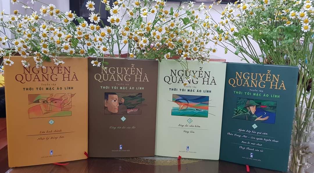 Ra mắt tuyển tập “Thời tôi mặc áo lính” của nhà văn Nguyễn Quang Hà