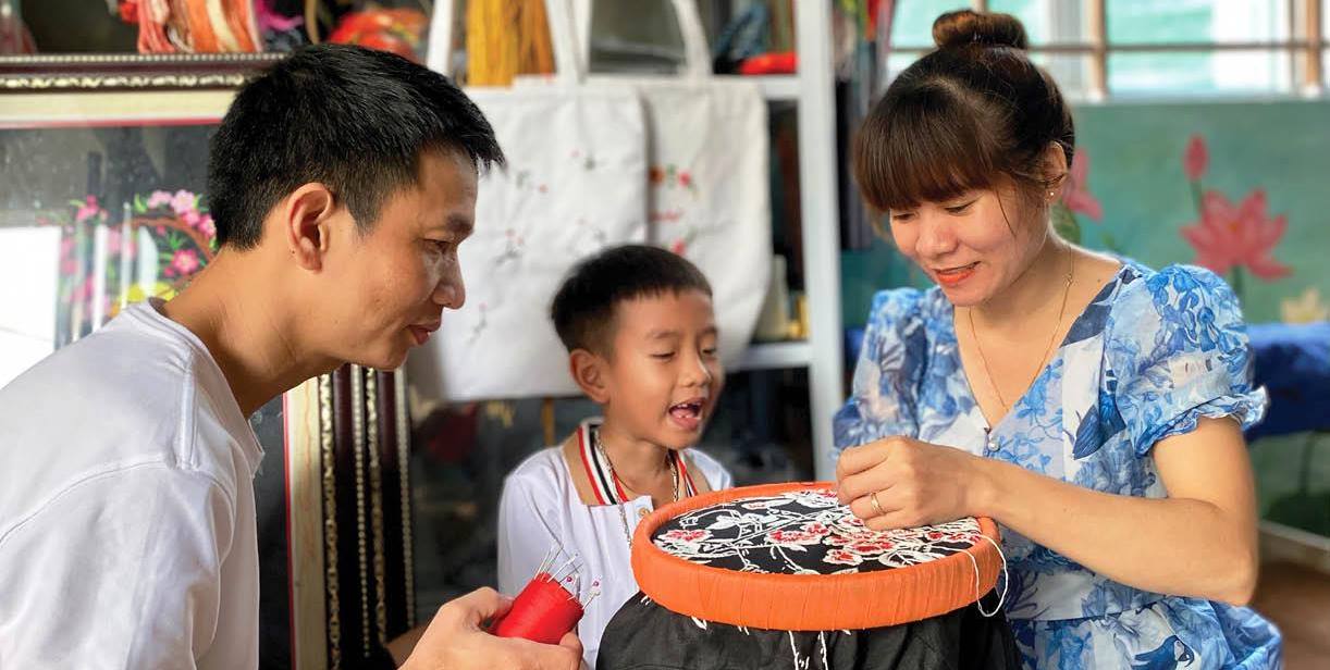 Điểm tựa của phụ nữ khuyết tật