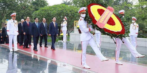 Lãnh đạo Đảng, Nhà nước vào Lăng viếng Chủ tịch Hồ Chí Minh