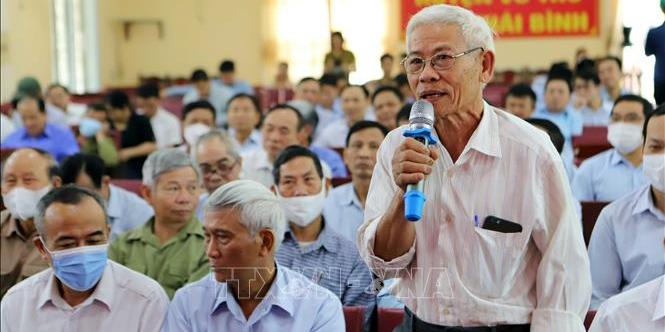 Cử tri quan tâm đến công tác thanh kiểm tra, phòng chống tham nhũng, lãng phí