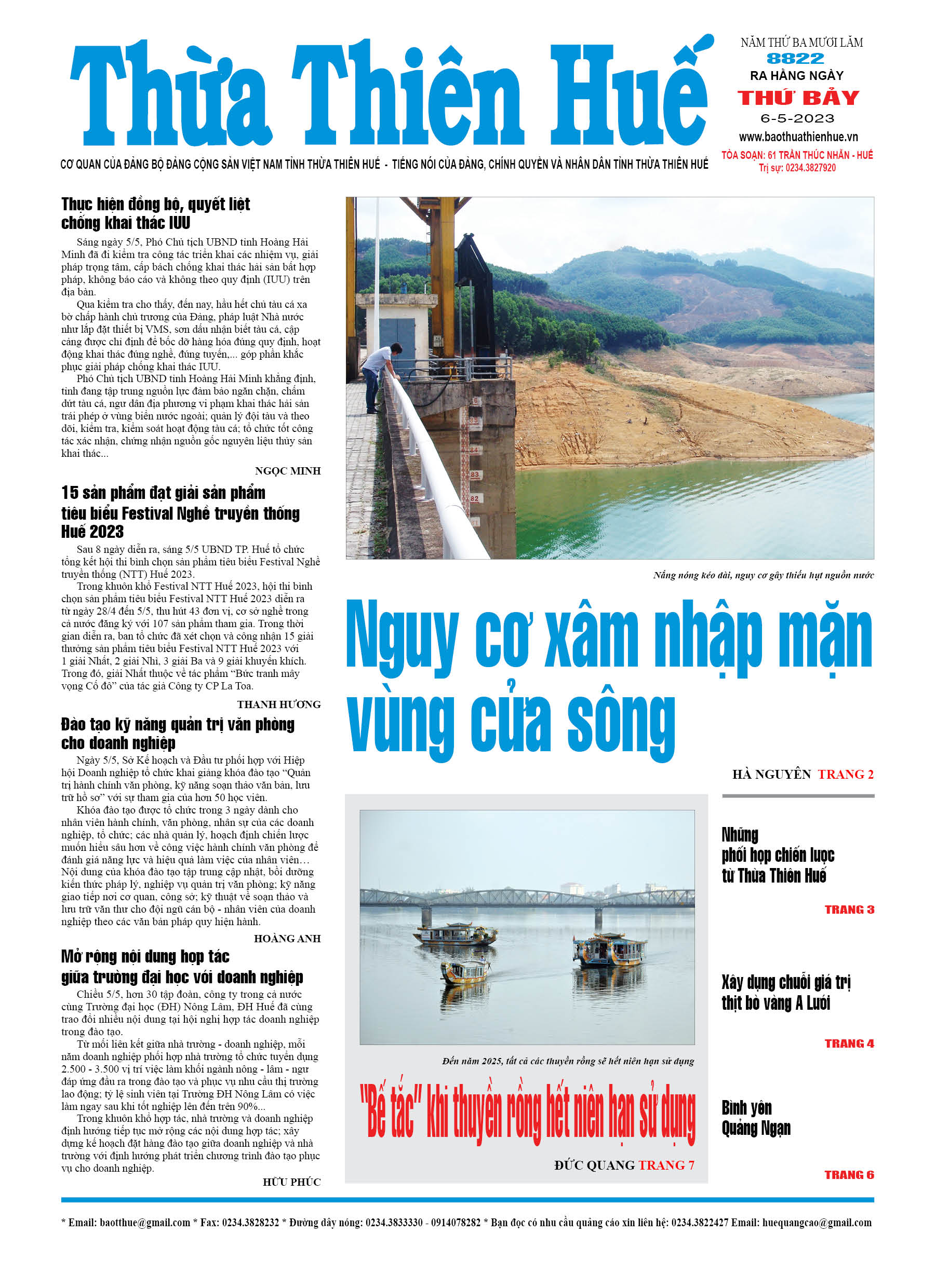 Thứ bảy, 06/05/2023