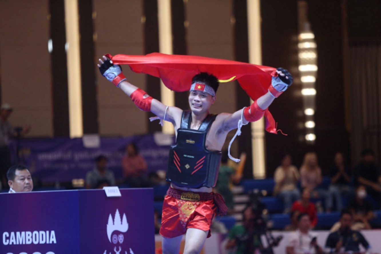 Lại thêm Kun Khmer vượt chỉ tiêu huy chương vàng