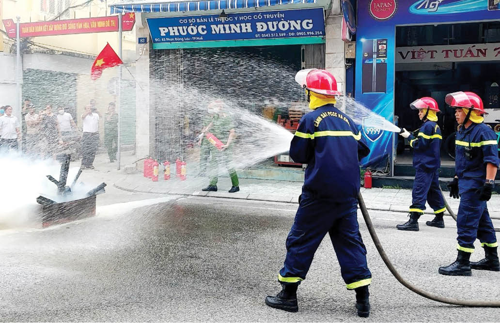 Liên gia cùng nhau phòng cháy, chữa cháy