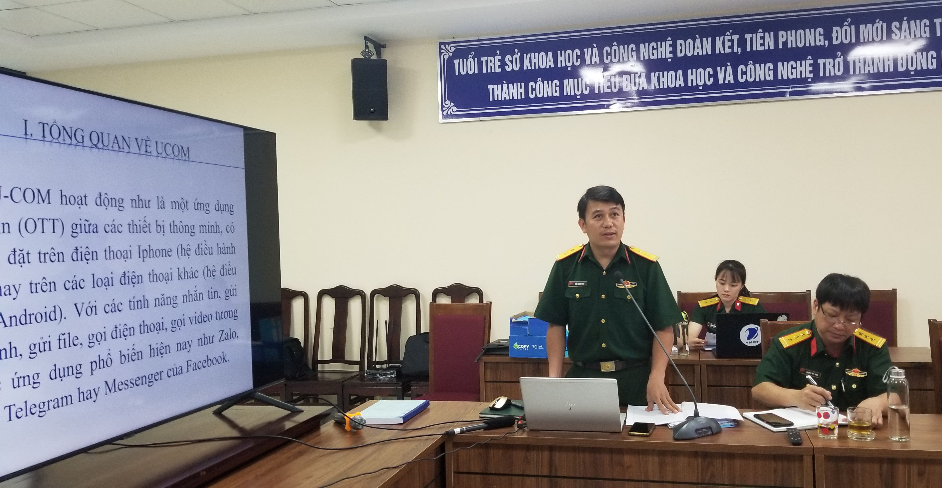 Nghiên cứu xây dựng ứng dụng hệ thống chỉ huy, điều hành thống nhất U-COM