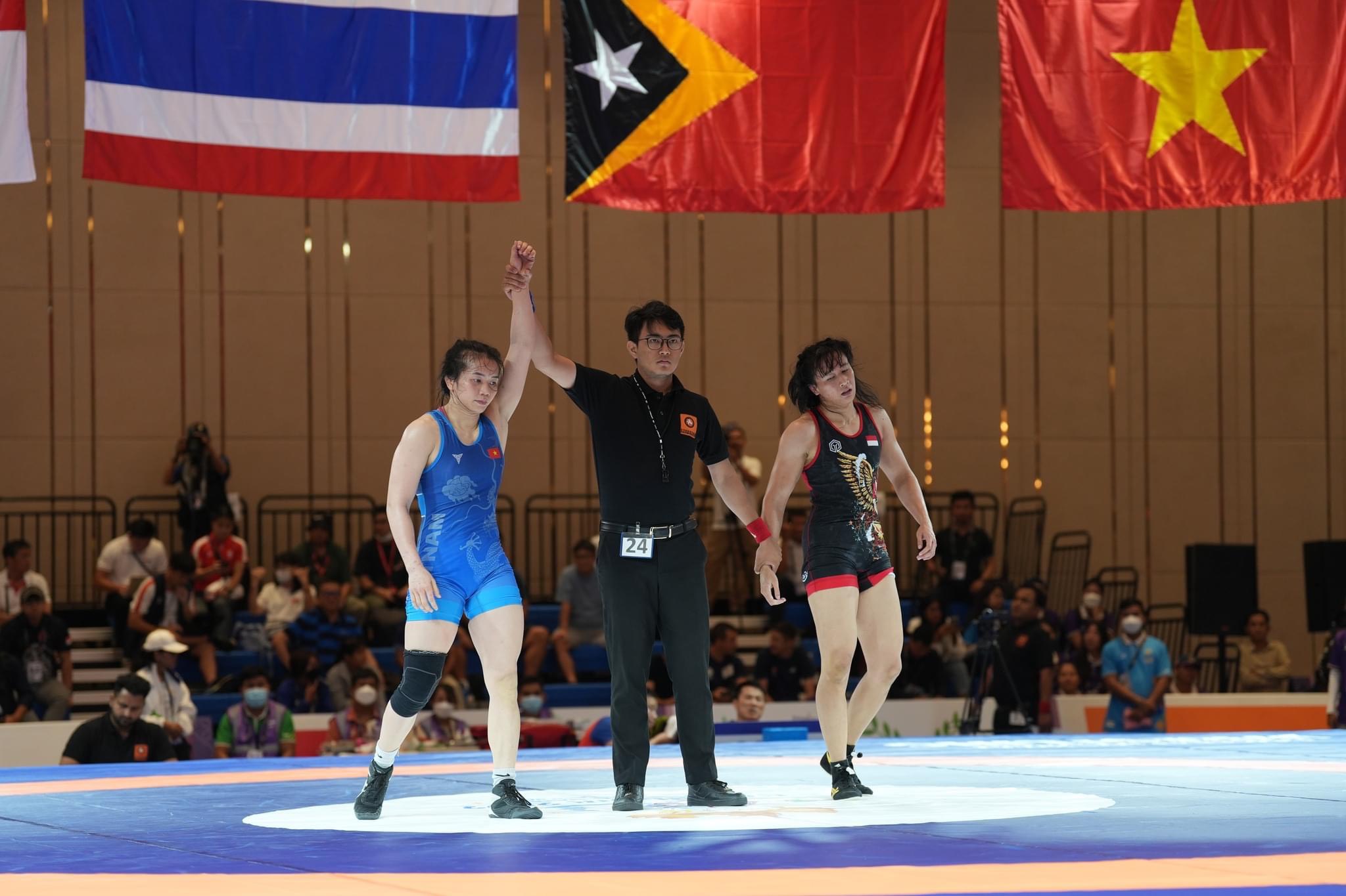 Mỹ Trang và Mỹ Hạnh tiếp tục giành HCV tại SEA Games 32