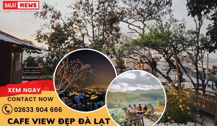 Cùng DalatNews khám phá ngay những quán cafe view đẹp Đà Lạt