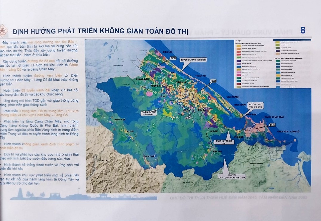 Đến năm 2025, xây dựng Thừa Thiên Huế trở thành thành phố trực thuộc Trung ương với 9 đơn vị hành chính