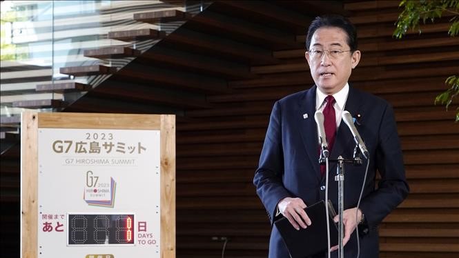 Hội nghị thượng đỉnh G7 khai mạc tại Hiroshima Nhật Bản