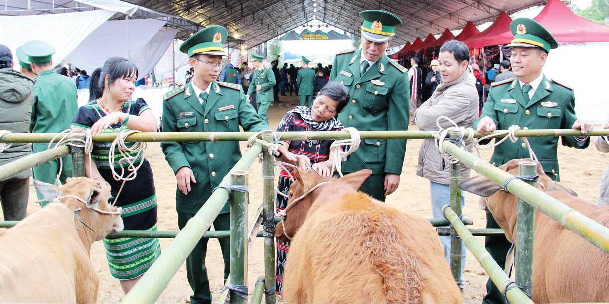 Nỗ lực của những sĩ quan biên phòng trẻ