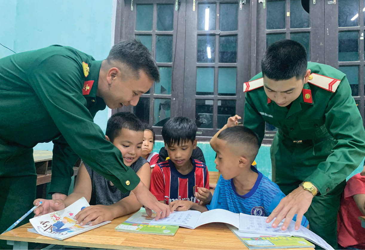 Những người lính luôn vì cộng đồng