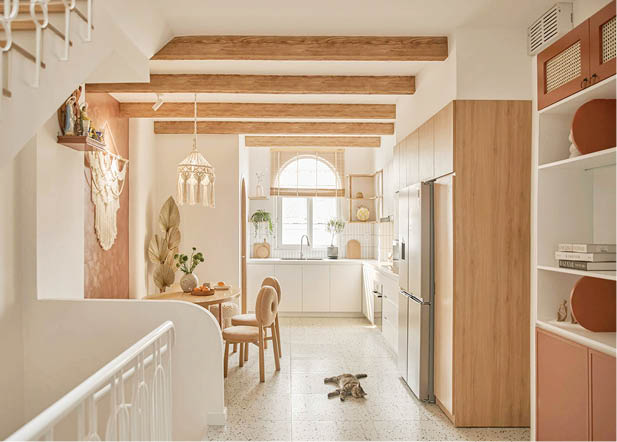 Nhà phố mang phong cách Địa Trung Hải