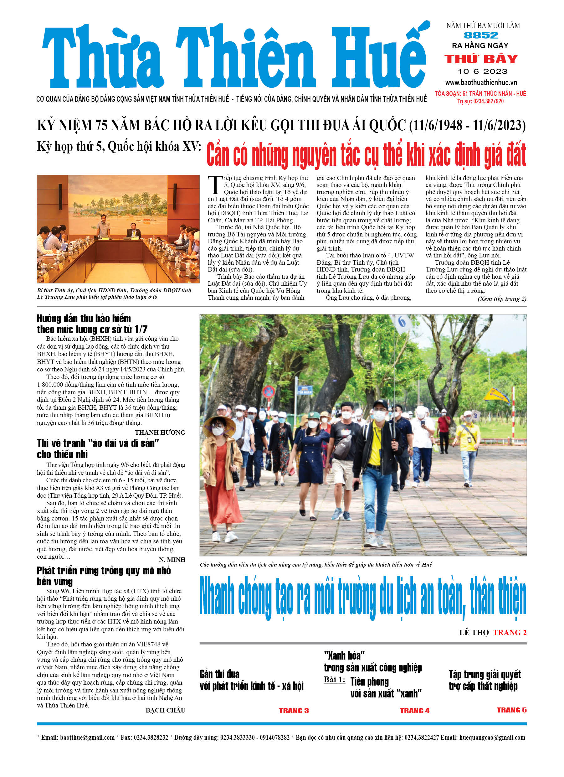 Thứ bảy, 10/06/2023