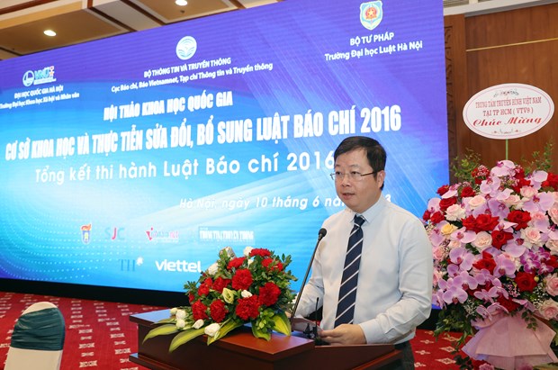 Chuyên gia, nhà báo tham gia góp ý chỉnh sửa Luật Báo chí 2016