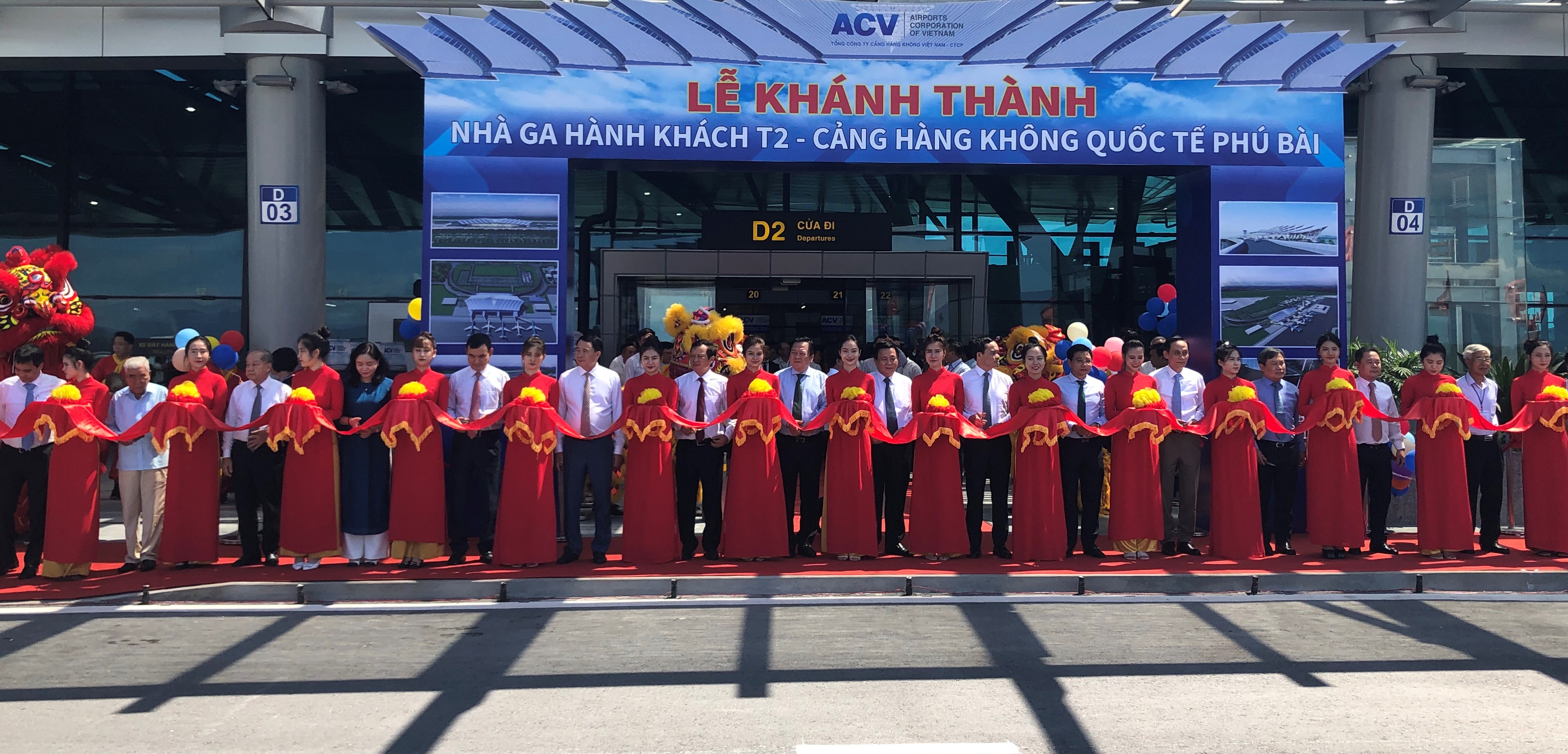 Khánh thành Nhà ga hành khách T2, Cảng hàng không quốc tế Phú Bài