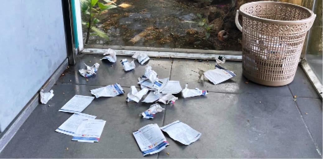 Cần nâng cao ý thức tại các trạm rút tiền ATM