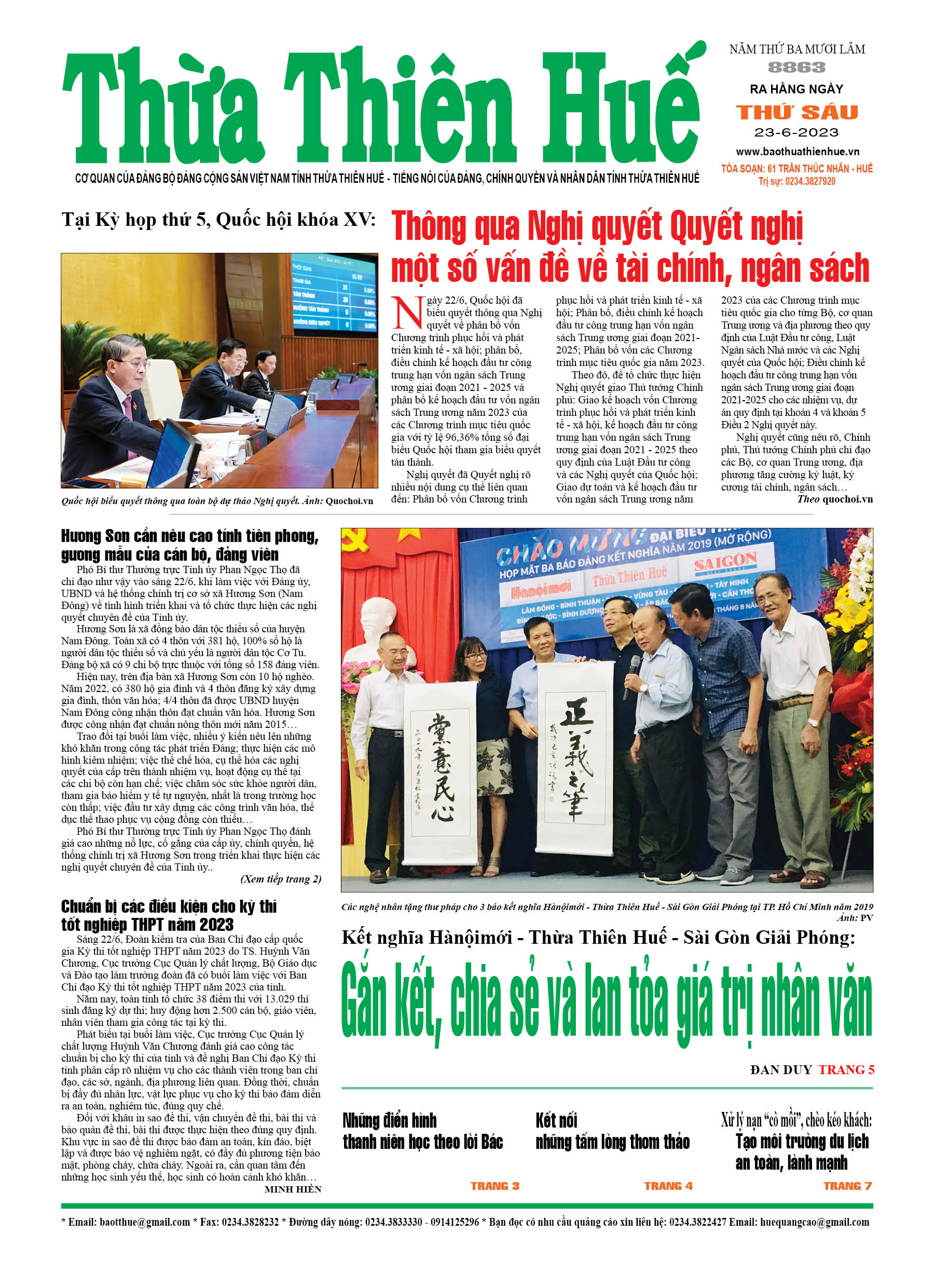 Thứ sáu, 23/06/2023