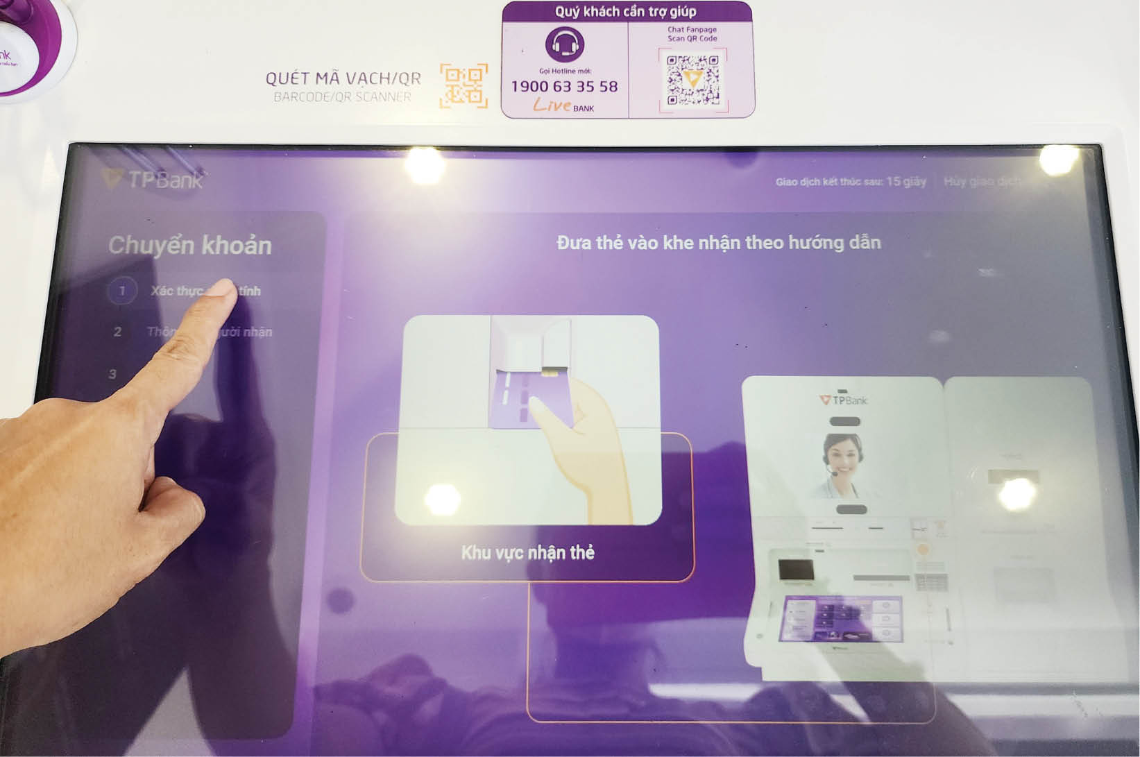 Thêm trải nghiệm với các điểm giao dịch đa chức năng