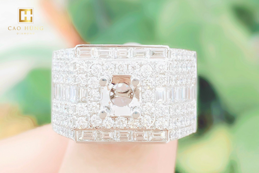 Nhẫn kim cương nam - Kinh nghiệm lựa chọn của các quý ông