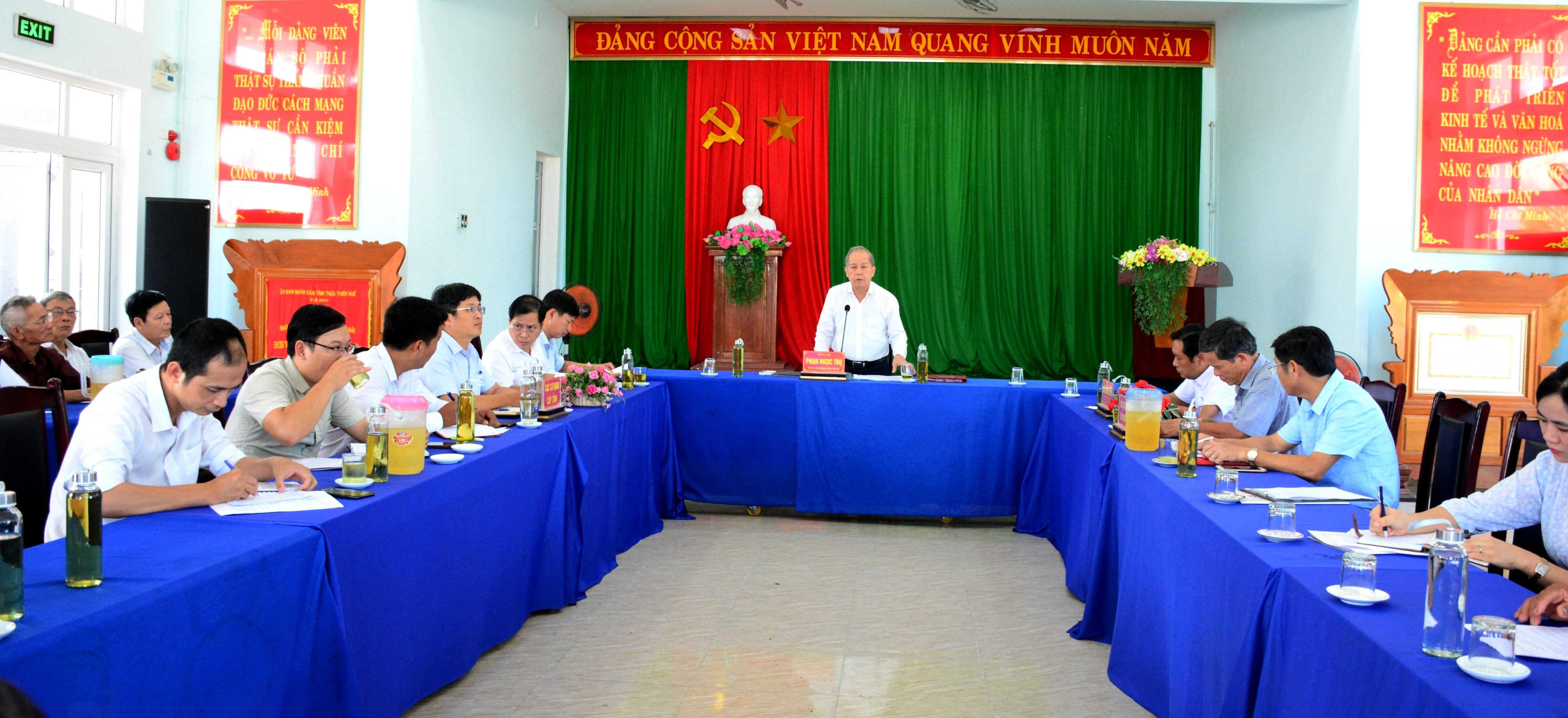 Điền Hải phải không ngừng nâng cao năng lực lãnh đạo, sức chiến đấu của tổ chức Đảng