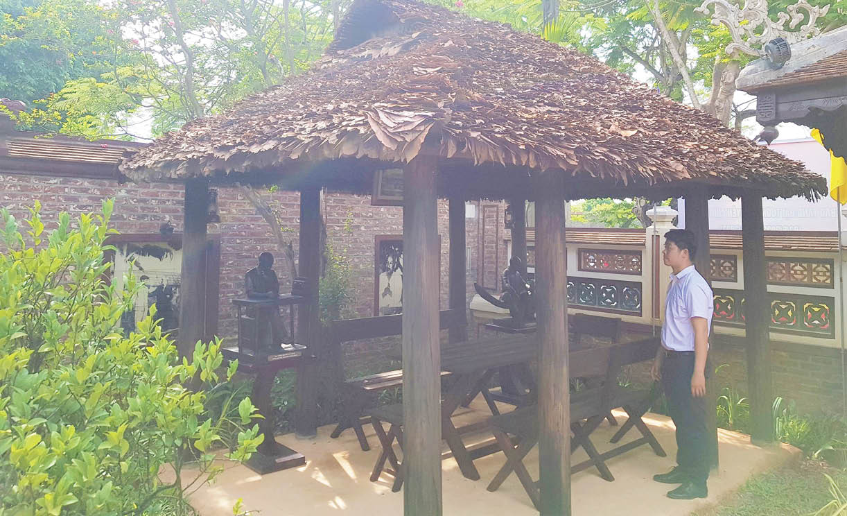 Phục dựng lán làm việc của Đại tướng Nguyễn Chí Thanh