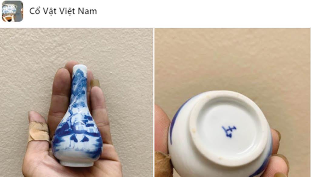 Chia sẻ niềm đam mê cổ vật trực tuyến