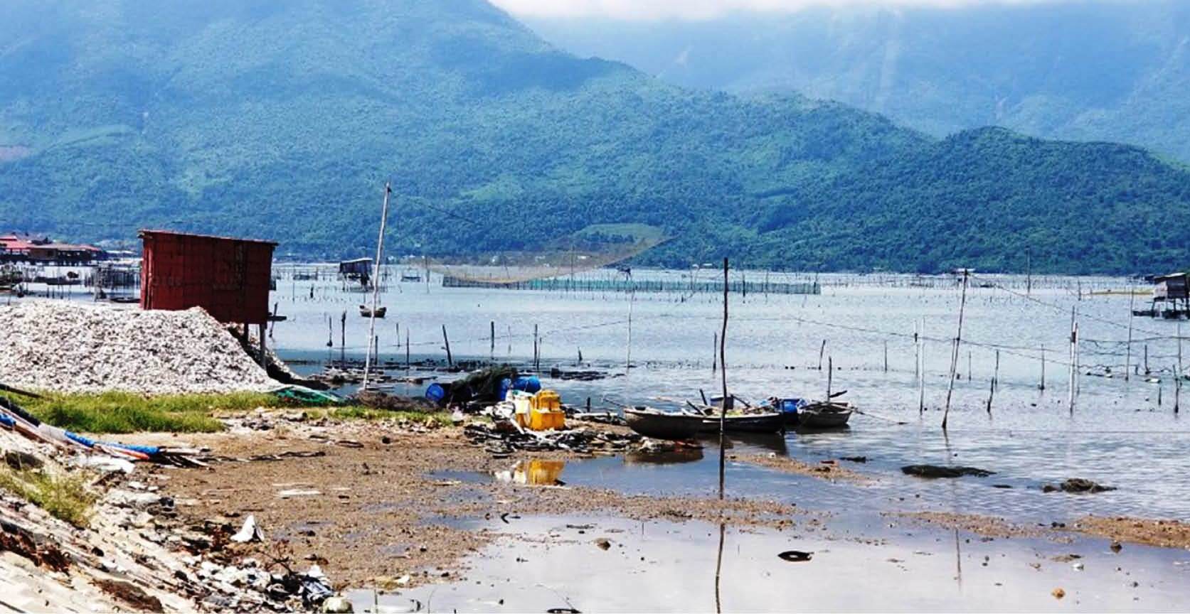 Khắc phục ô nhiễm trên đầm Lập An