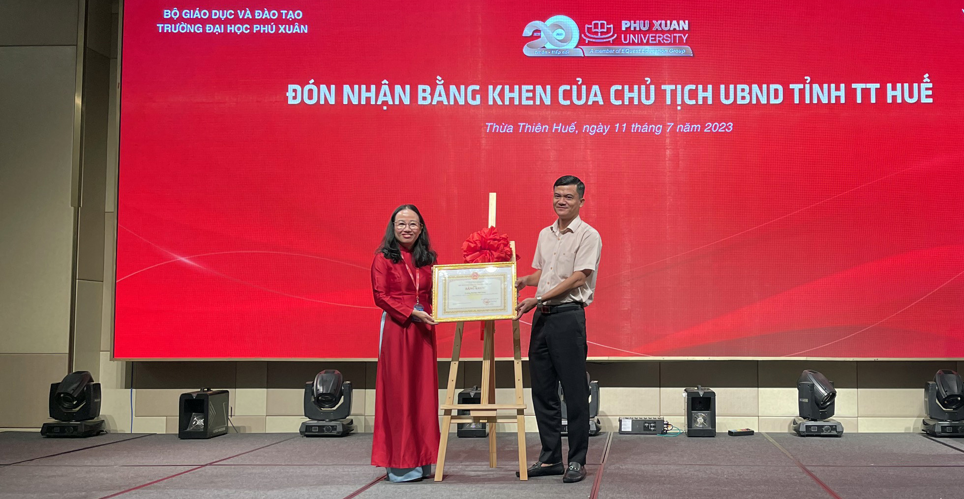 Trường đại học Phú Xuân kỷ niệm 20 năm thành lập