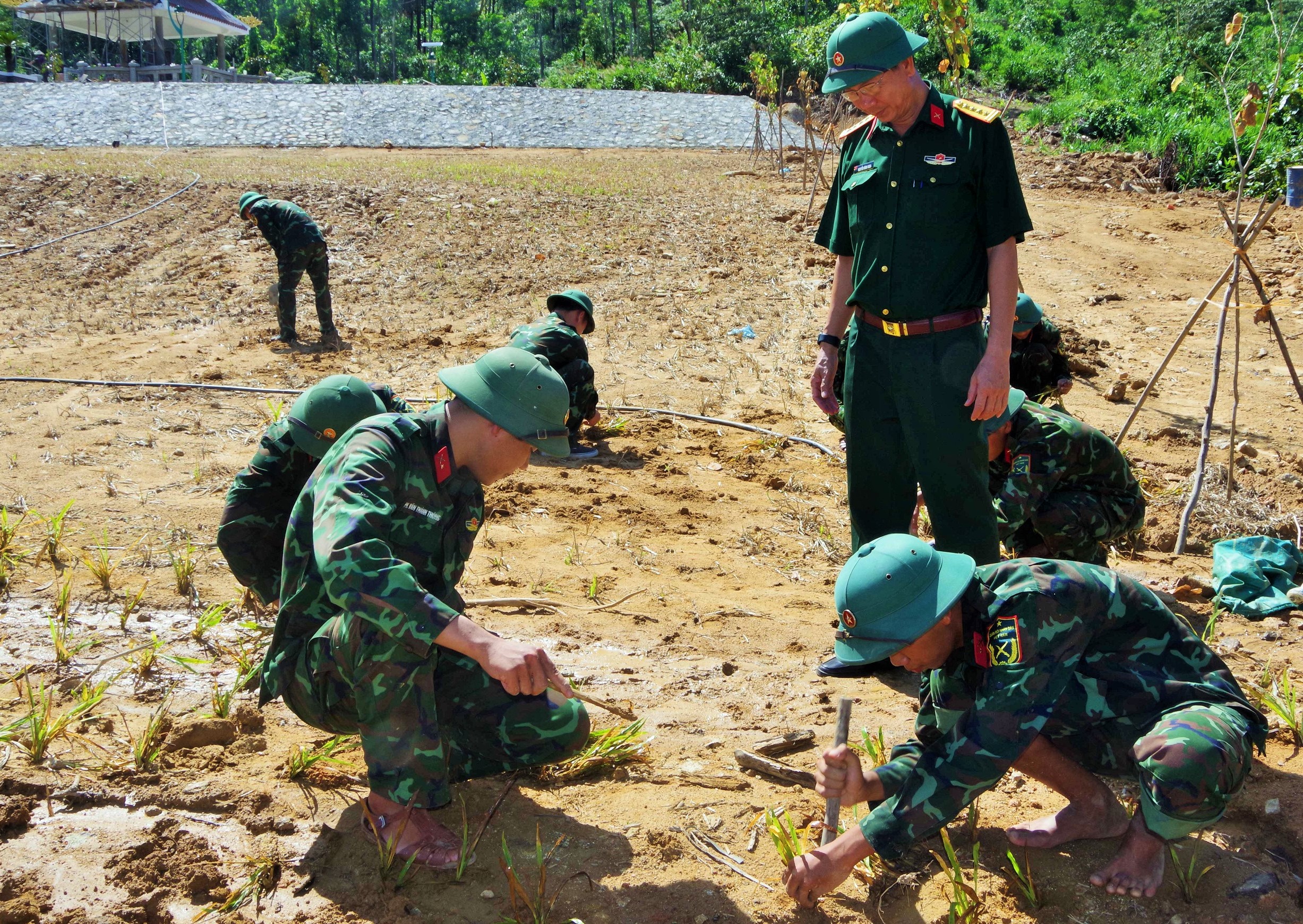 Dự kiến hoàn thành Nhà tưởng niệm liệt sĩ tại Tiểu khu 67 nhân dịp 27 7