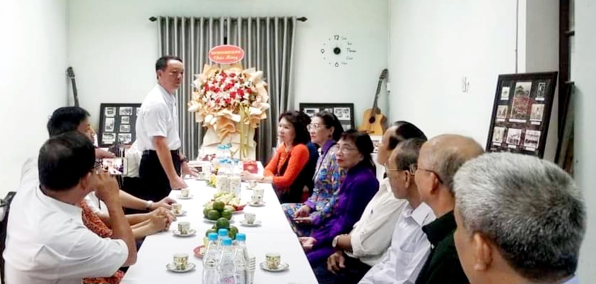 Lãnh đạo TP Huế thăm và chúc mừng Hội Cựu thanh niên xung phong