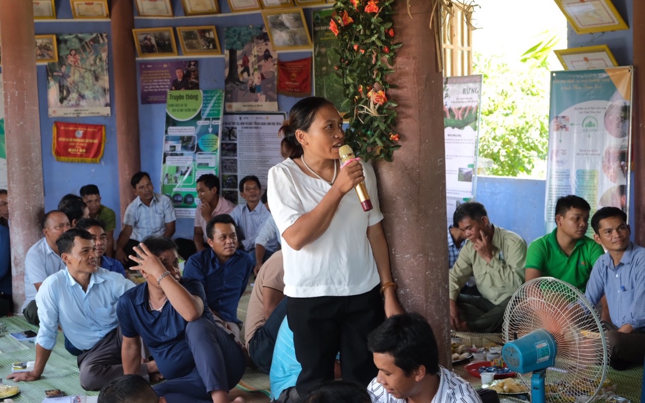 “Cộng đồng nói với cộng đồng” trong bảo vệ rừng