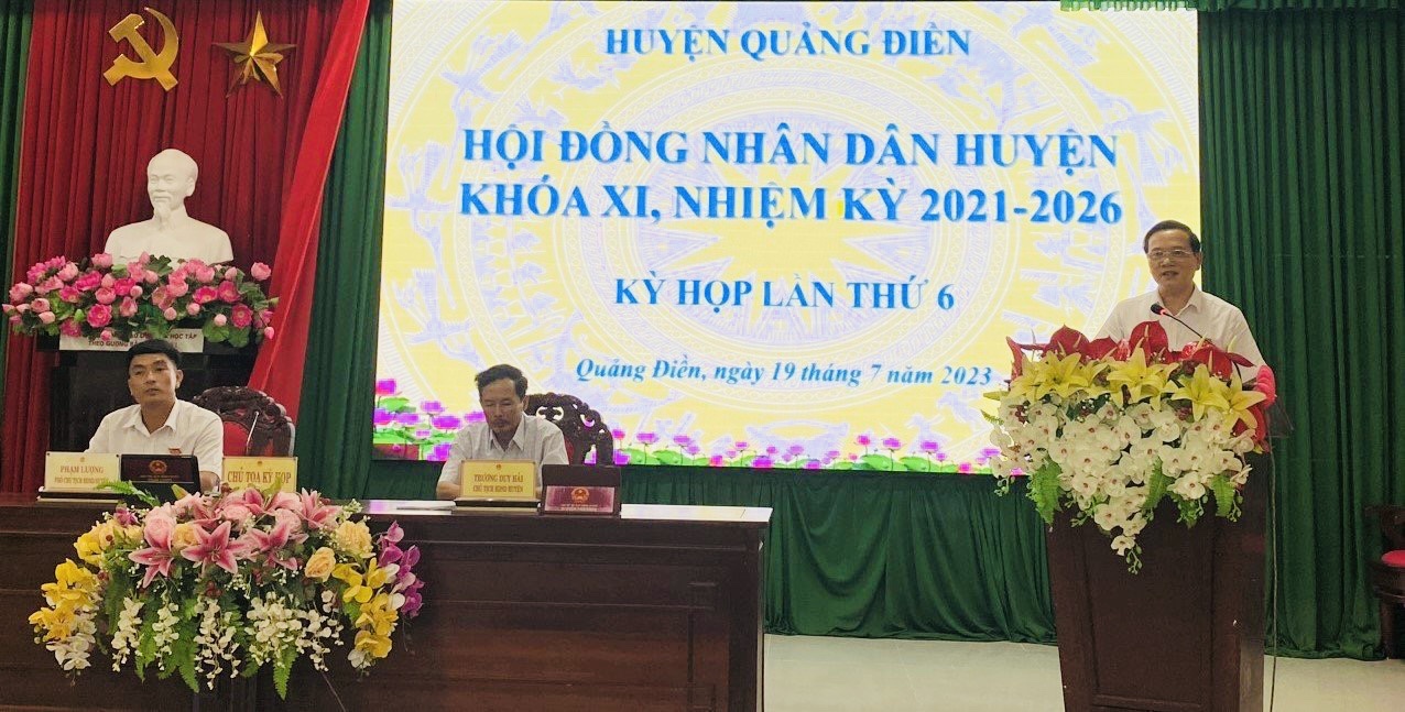 Quảng Điền Phong trào xây dựng nông thôn mới nâng cao gặp khó về nguồn lực