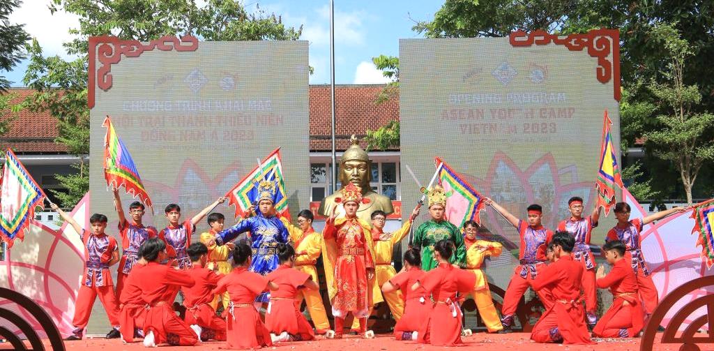 235 học sinh đến từ 7 quốc gia tham gia Hội trại Thanh thiếu niên Đông Nam Á 2023